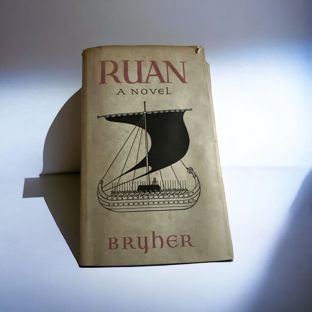 RUAN: A NOVEL Bryher Hardcover Ex Lib 1960 Ireland Wales Cornwall
